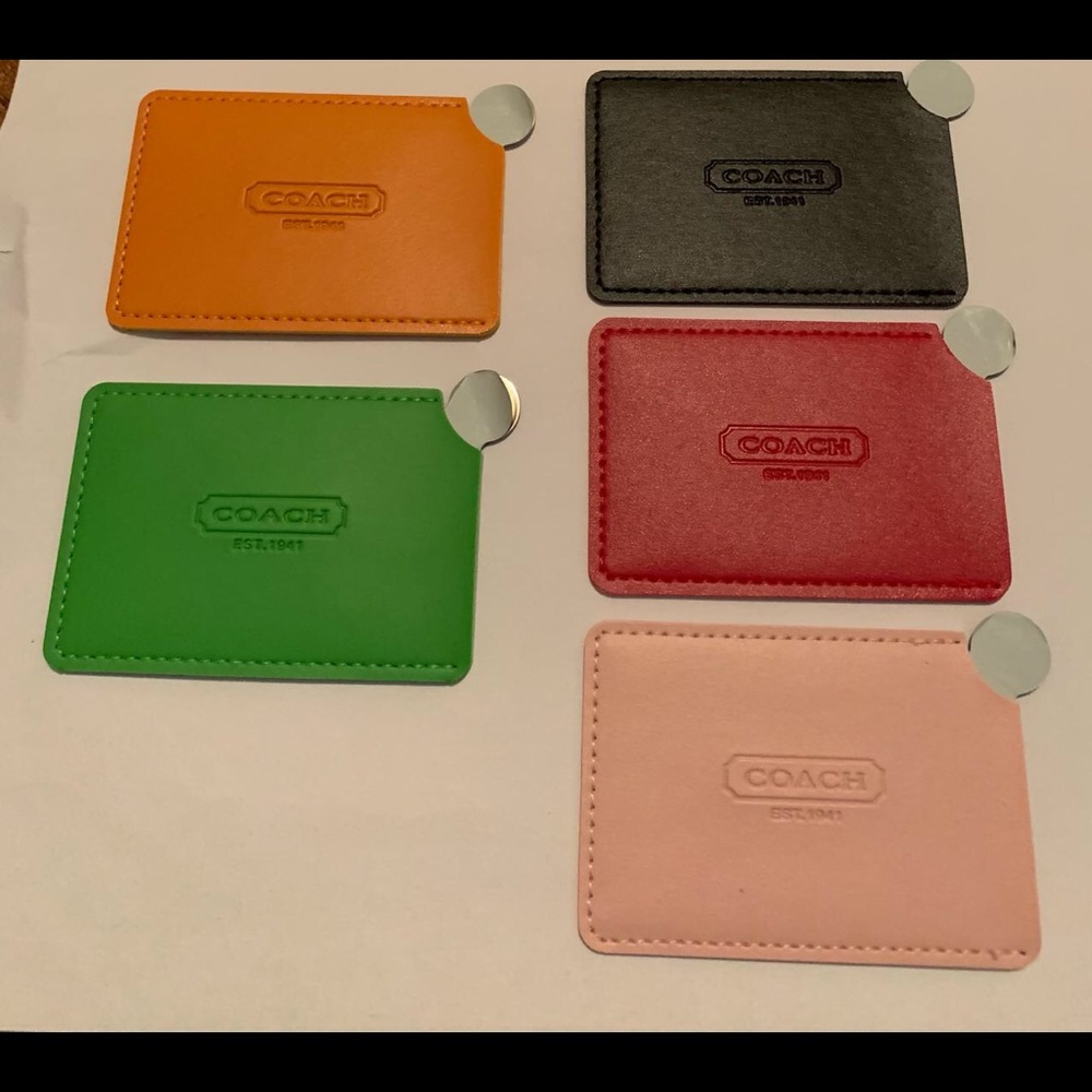 Coach compact mirror bundle